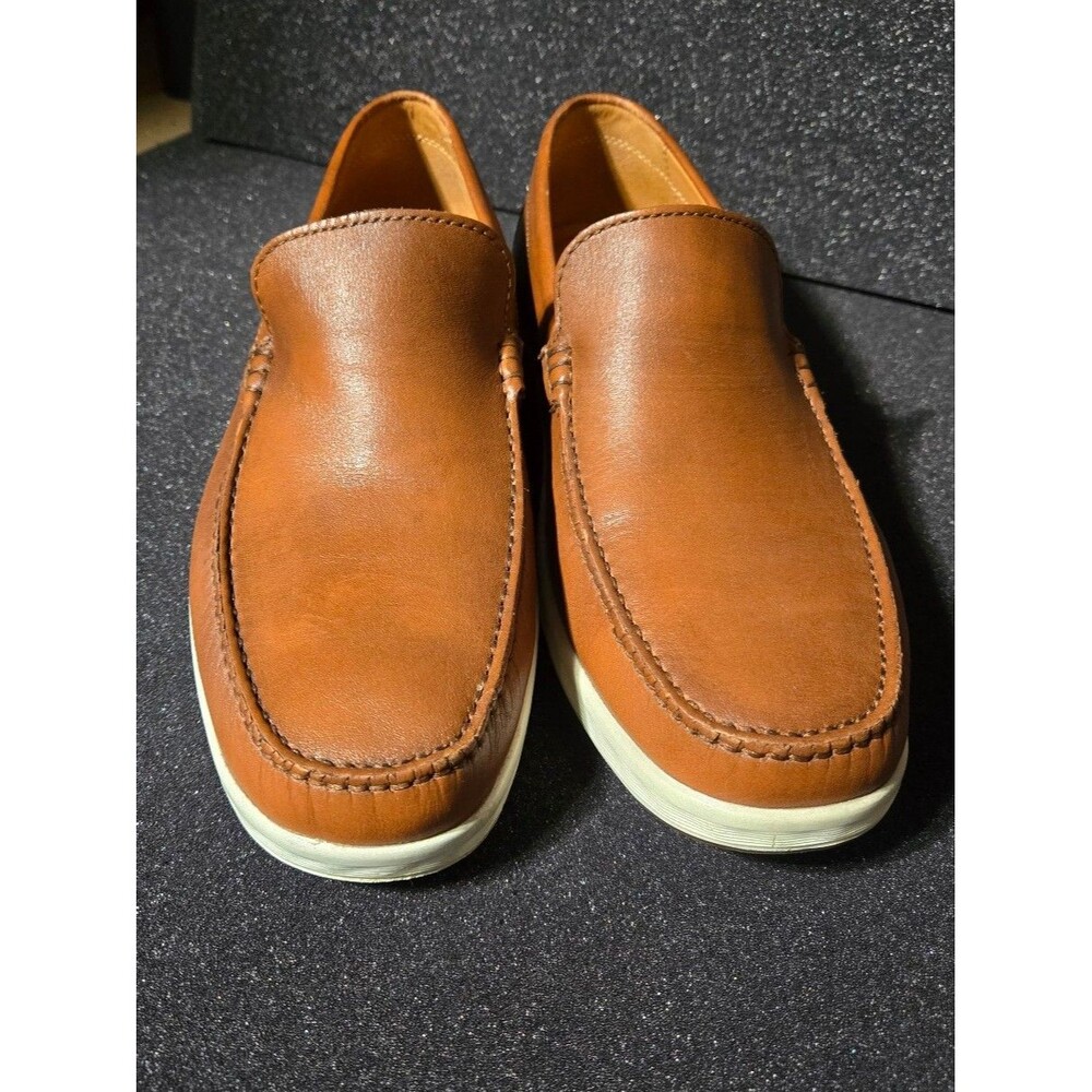 ECCO Men's S Lite Moc Cognac Brown Classic Loafer EU 43 US 9 9.5 Dress Shoes